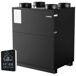 CHRU-HTPF30 Beépített hűtőkörös kereszt ellenáramú légkezelő V ≤ 400 m³/h