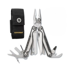 Leatherman Charge TTI Plus classic multiszerszám 14 funkcióval titán, fekete gyöngyvászon tokkal