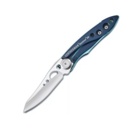 Leatherman Skeletool KB Nightshade kés, 2 funkcióval, halvány- és sötétkék színű