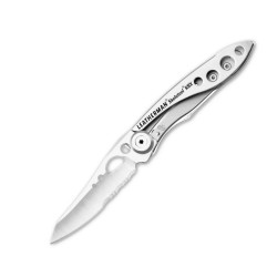 Leatherman Skeletool KBX kés, 2 funkcióval ezüst színű