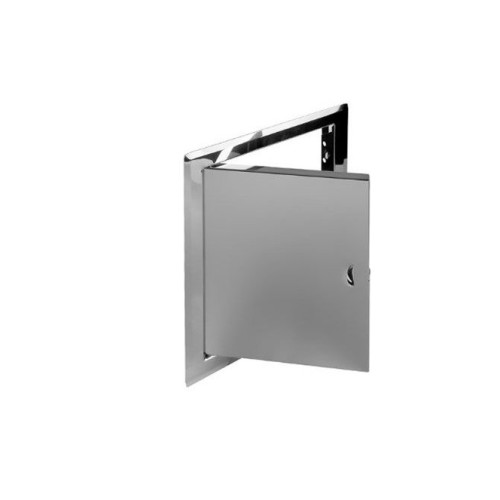 Fém szervizajtó 250 x 250 mm INOX színű