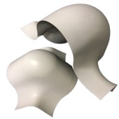 PVC ívek 50 mm szigetelőanyag vastagsághoz