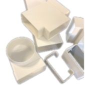 55 x 110 mm-es PVC légcsatorna rendszer