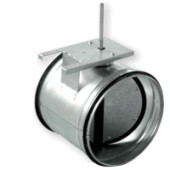 Légtömör, kézi mozgatású, fém karos pillangószelepek