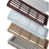 Ajtó- és átszellőző rácsok