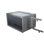 CWAR melegvizes fűtőkaloriferek négyszög légcsatornákhoz (11,8 - 139 kW)