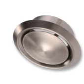 DVI rozsdamentes befúvó/elszívó légszelep, natúr színű