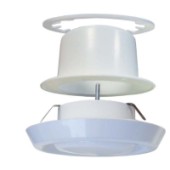 DVK műanyag légszelep ellenkerettel, fehér