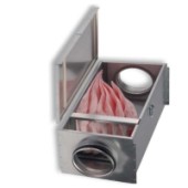 FLF-B szűrőházak kör keresztmetszetű légcsatornákhoz