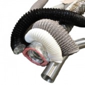 Flexibilis légtechnikai csövek