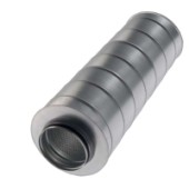 Hangcsillapítók kör keresztmetszettel