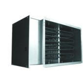 RVA elektromos fűtőkaloriferek négyszög légcsatornákhoz