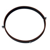 Rozsdamentes légtechnikai csőbilincsek