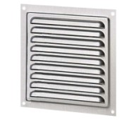 VMVM Zn négyzet alakú préselt fém rácsok natúr színben