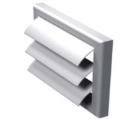 VMV J műanyag négyszög túlnyomás kibocsátó zsaluk