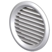 VMV bVs kör alakú műanyag rácsok csatlakozó csonkkal