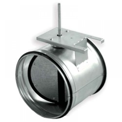 AKH-M  200 motoros mozgatású, légtömör pillangószelep (NA 200)