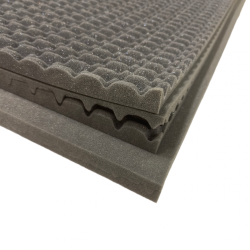 Akustik-foam hangelnyelő hab 2000 x 1000 x 30 mm