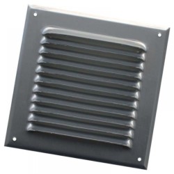 BLR-0 200 x 200 natúr színű, négyzet alakú alumínium esővédő zsalu