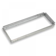 CCN   500 x 400 mm horganyzott acél beépítő keret fali- és padlórácsokhoz