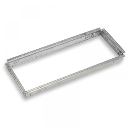 CCN   800 x 400 mm horganyzott acél beépítő keret fali- és padlórácsokhoz