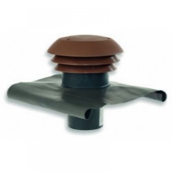 CTA150R PVC tetősapka NA 150 mm cserépvörös (RAL3009)