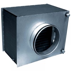 CWK NA 160 hidegvizes hűtőkalorifer kör keresztm. légcsatornákhoz (max. 2,20 kW)