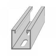 C-sín (szerelősín)  41 x 41 x 2,0 mm 6 m / szál