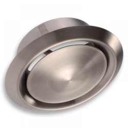 DVI 160 rozsdamentes befúvó/elszívó légszelep (NA160 mm)