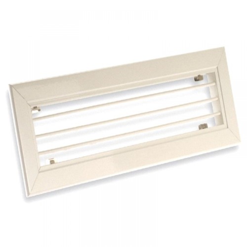 Egysoros alumínium fali rács állítható lamellákkal  200 x 150 mm AHN-W, fehér (RAL 9016)