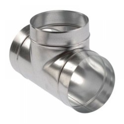 T-idom horganyzott acél NA  710/  710/  710 mm 90°