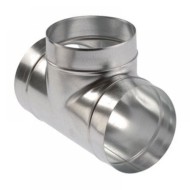 T-idom horganyzott acél NA   80/   80/   80 mm 90°