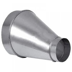 Horganyzott excentrikus szűkítő  NA  150 /   80 mm