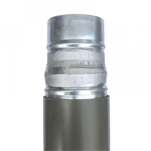 Koncentrikus szűkítő horganyzott acél  NA  110 /   100 mm (110 mm-es PVC csőBE)