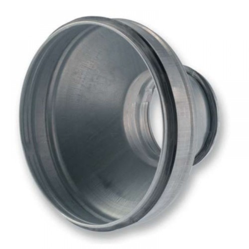 Koncentrikus szűkítő horganyzott acél  NA  150 /  125 mm gumitömítéssel RDG