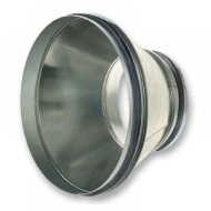 Koncentrikus szűkítő horganyzott acél  NA  800 /  315 mm gumitömítéssel RDG