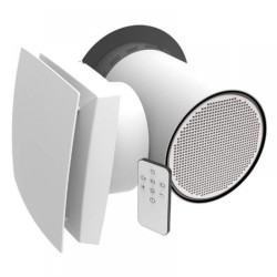 Hővisszanyerő decentralizált, EC motoros C-TTW6-W (max. 64 m³/h légszállítás)