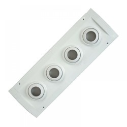 JET-MC 1 x  8 vetőfúvóka rácssor spikó légcsatornákhoz