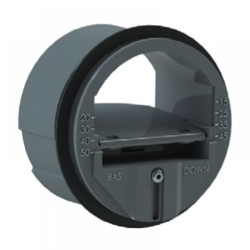 KVR-R Ø 160 Állítható állandó térfogatáramú légmennyiség szabályzó  15-50 m³/h