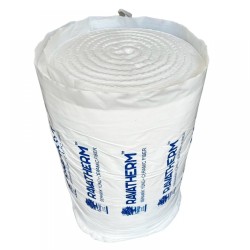 Kerámiaszálas hőszigetelő paplan 7200 x 610 x 25 mm (4,39 m2), 96 kg/m3, max. alkalmazási hőmérséklet 1200 °C