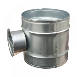 Kézi mozgatású pillangószelep NA 125 mm, tömítés nélkül