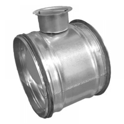 Kézi mozgatású pillangószelep NA 250 mm, gumitömítéssel (könnyített - KDK)