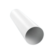 Kör  keresztmetszetű műanyag (PVC) légcsatorna  NA 100 mm  1,00 méter / szál