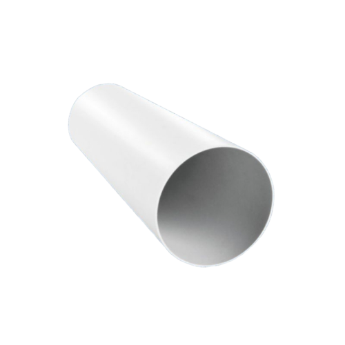Kör  keresztmetszetű műanyag (PVC) légcsatorna  NA 125 mm  0,50 méter / db