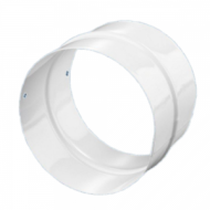 Légcsatorna csőtoldó (csőkapcsoló) kör keresztmetszetű műanyag (PVC) NA 160