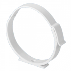 Kör keresztmetszetű műanyag (PVC) légcsatorna felfogató elem NA 160