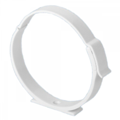 Kör keresztmetszetű műanyag (PVC) légcsatorna felfogató elem NA 160