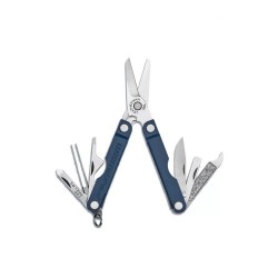 Leatherman Micra Navy miniszerszám 10 funkcióval, tengerkék színű