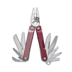 Leatherman Rebar classic szerszám 17 funkcióval, Heathered Cranberry (áfonya) változat