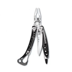Leatherman Skeletool CX miniszerszám 7 funkcióval ezüst - fekete színű